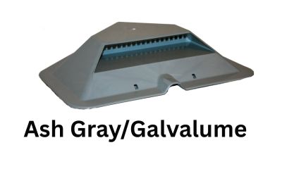 Ash Gray - Galvalume vent color